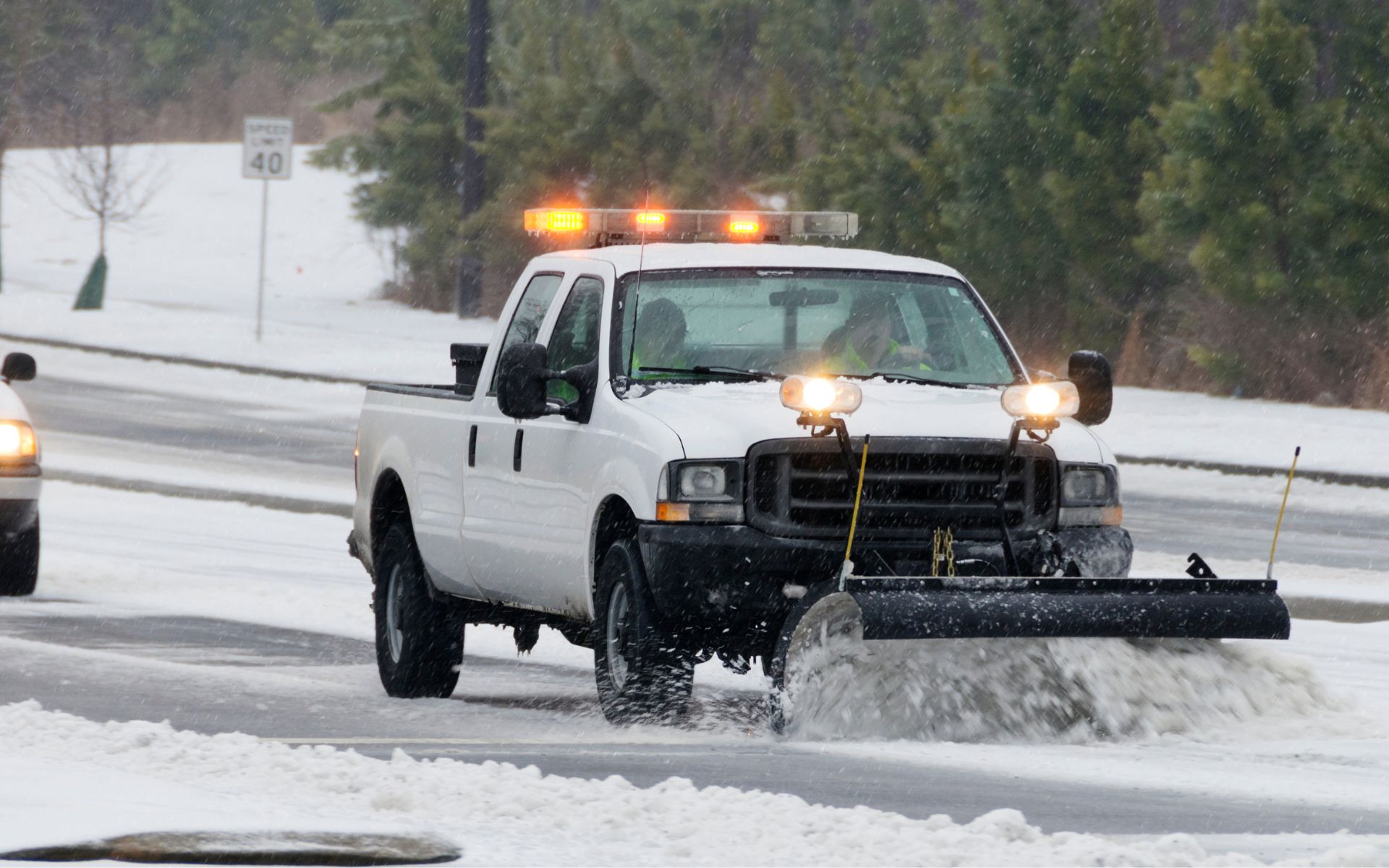 Commercial Snow Plowing